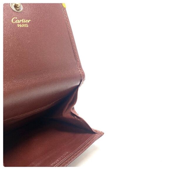 Cartier Must Line Mast De Square Coin Pouch - Picture 4 of 5